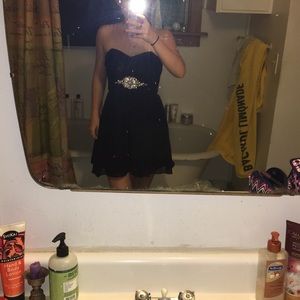 Black prom dress